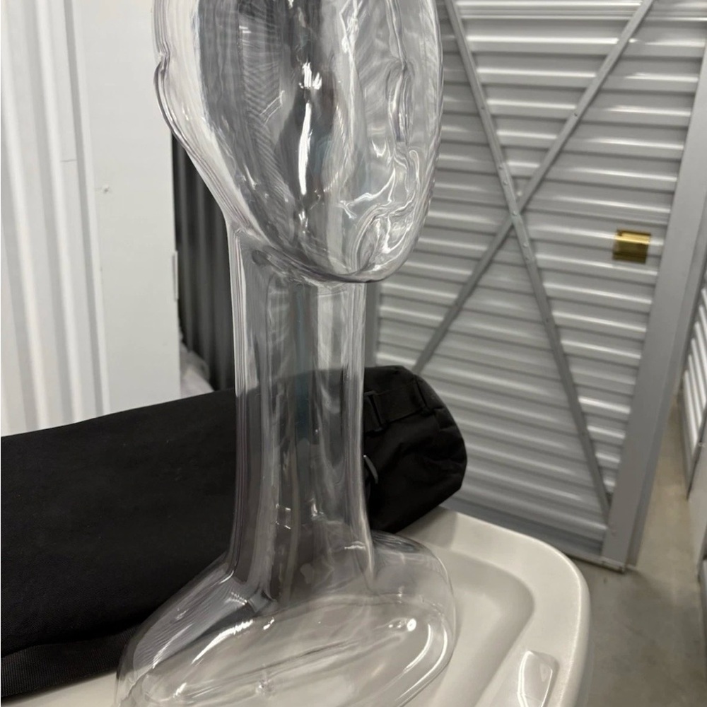 Clear Acrylic Display Head Stand